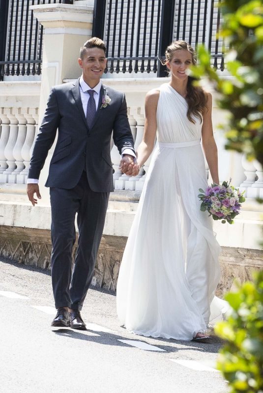 KAROLINA PLISKOVA Marries Michal Hrdlicka in Monaco 07/19/2018