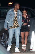 KARRUECHE TRAN and Victor Cruz at Nobu in Malibu 07/16/2018