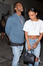 KARRUECHE TRAN in Ripped Jeans Leaves Delilah in West Hollywood 07/01/2018