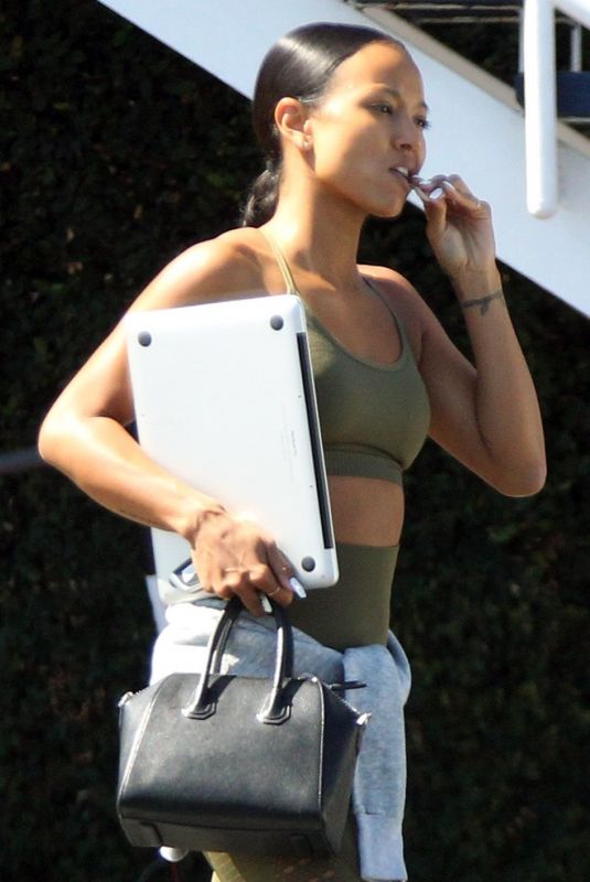 KARRUECHE TRAN Out in Los Angeles 07/03/2018