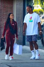 KARRUECHE TRAN Out Shopping in Hollywood 07/20/2018