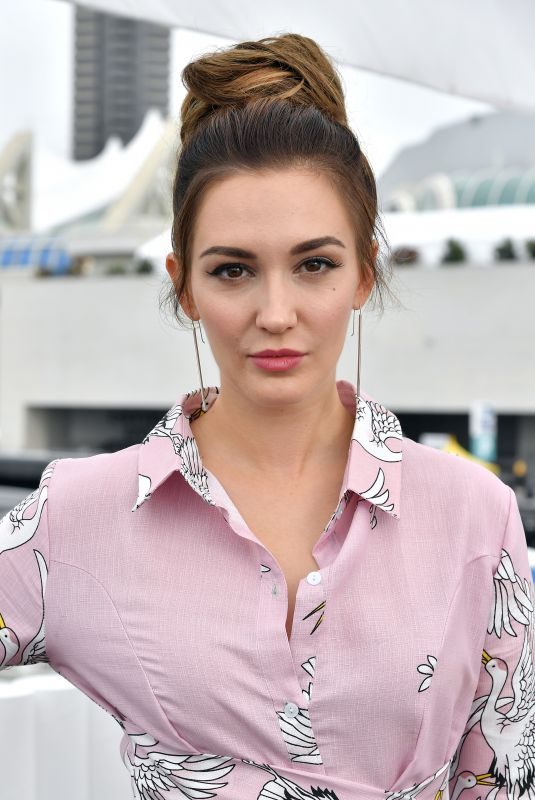 KAT BARRELL at Variety Studios at Comic-con 2018 in San Diego 07/20/2018