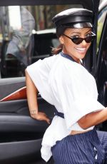 KAT GRAHAM Leaves SiriusXM Radio in New York 07/12/2018