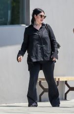 KAT VON D All in Black Out in Los Angeles 07/28/2018