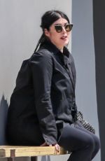 KAT VON D All in Black Out in Los Angeles 07/28/2018