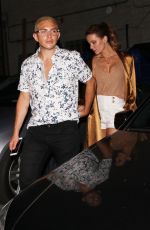 KATE BECKINSALE Leaves Republique Restaurant in Los Angeles 07/17/2018