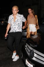 KATE BECKINSALE Leaves Republique Restaurant in Los Angeles 07/17/2018