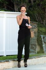 KATE BECKINSALE Out and About in Los Angeles 07/08/2018