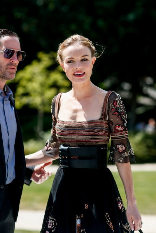 KATE BOSWORTH at Dior Fall/Winter 2018/2019 Haute Couture Show in Paris 07/02/2018