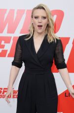 KATE MCKINNON at The Spy Who Dumped Me Premiere in Los Angeles 07/25/2018