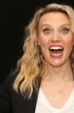 KATE MCKINNON at The Spy Who Dumped Me Press Conference in New York 07/13/2018