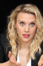 KATE MCKINNON at The Spy Who Dumped Me Press Conference in New York 07/13/2018