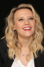 KATE MCKINNON at The Spy Who Dumped Me Press Conference in New York 07/13/2018