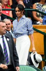 KATE MIDDLETON and MEGHAN MARKLE at Wimbledon Tennis Championships in London 07/14/2018