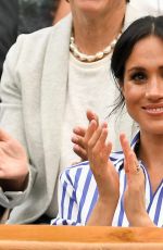 KATE MIDDLETON and MEGHAN MARKLE at Wimbledon Tennis Championships in London 07/14/2018
