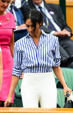 KATE MIDDLETON and MEGHAN MARKLE at Wimbledon Tennis Championships in London 07/14/2018