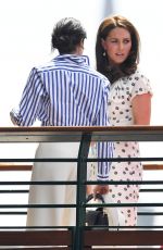 KATE MIDDLETON and MEGHAN MARKLE at Wimbledon Tennis Championships in London 07/14/2018