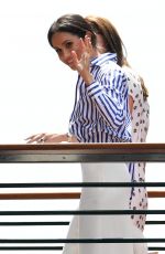 KATE MIDDLETON and MEGHAN MARKLE at Wimbledon Tennis Championships in London 07/14/2018