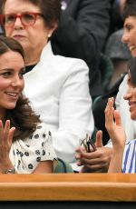 KATE MIDDLETON and MEGHAN MARKLE at Wimbledon Tennis Championships in London 07/14/2018