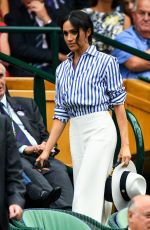 KATE MIDDLETON and MEGHAN MARKLE at Wimbledon Tennis Championships in London 07/14/2018