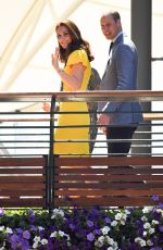 KATE MIDDLETON and Prince William at Wimbledon Tennis Championships in London 07/15/2018