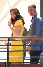 KATE MIDDLETON and Prince William at Wimbledon Tennis Championships in London 07/15/2018