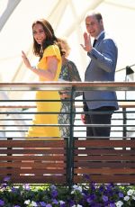KATE MIDDLETON and Prince William at Wimbledon Tennis Championships in London 07/15/2018