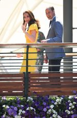 KATE MIDDLETON and Prince William at Wimbledon Tennis Championships in London 07/15/2018
