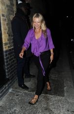 KATE MOSS Night Out in London 06/28/2018