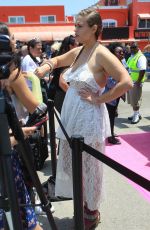 KATE NASH Promotes Glow Out in Venice 06/29/2018