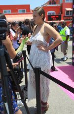 KATE NASH Promotes Glow Out in Venice 06/29/2018