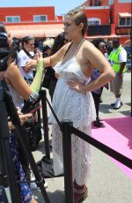 KATE NASH Promotes Glow Out in Venice 06/29/2018