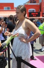 KATE NASH Promotes Glow Out in Venice 06/29/2018