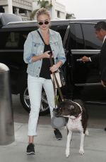 KATE UPTON at Los Angeles International Airport 07/25/2018
