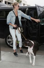 KATE UPTON at Los Angeles International Airport 07/25/2018
