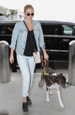KATE UPTON at Los Angeles International Airport 07/25/2018