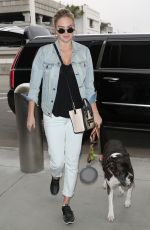 KATE UPTON at Los Angeles International Airport 07/25/2018