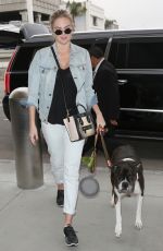 KATE UPTON at Los Angeles International Airport 07/25/2018