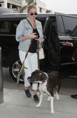 KATE UPTON at Los Angeles International Airport 07/25/2018
