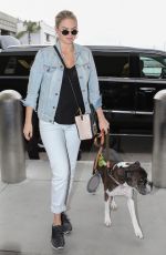 KATE UPTON at Los Angeles International Airport 07/25/2018