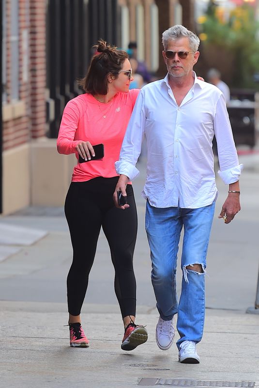 KATHARINE MCPHEE and David Foster Out in New York 07/05/2018