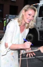 KATHERINE HEIGL at Today Show in New York 07/12/2018