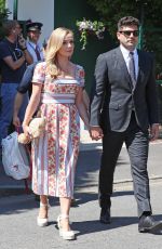KATHERINE JENKINS at 2018 Wimbledon Tennis Tournament Final in London 07/15/2018