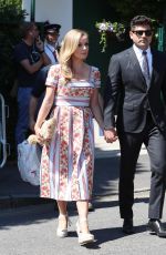 KATHERINE JENKINS at 2018 Wimbledon Tennis Tournament Final in London 07/15/2018