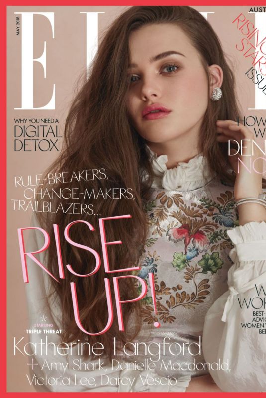 KATHERINE LANGFORD in Elle Magazine, Australia May 2018