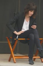 KATHERINE MOENNING on the Set of Ray Donovan in New York 07/05/2018