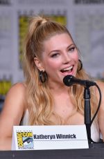 KATHERYN WINICK at Vikings Panel at Comic-con in San Diego 07/20/2018