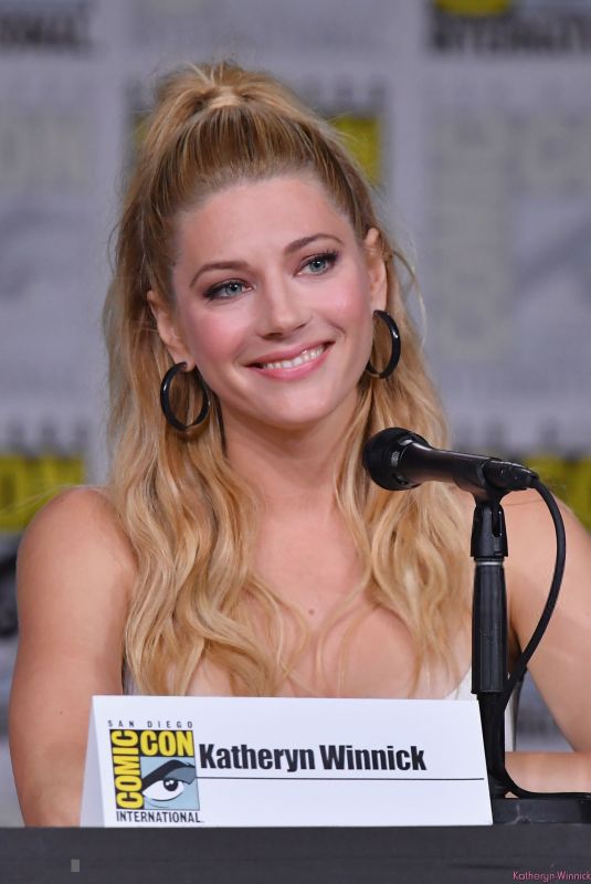 KATHERYN WINICK at Vikings Panel at Comic-con in San Diego 07/20/2018