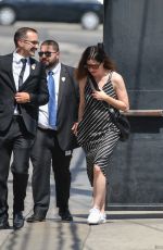 KATHRYN HAHN Arrives at Jimmy Kimmel Live in Los Angeles 07/11/2018
