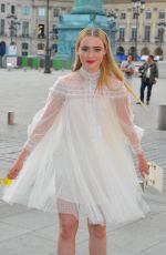 KATHRYN NEWTON at Dior Dinner at Place Vendome in Paris 07/02/2018